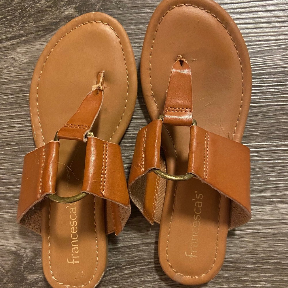 Francesca's Brown Sandals | Size 6